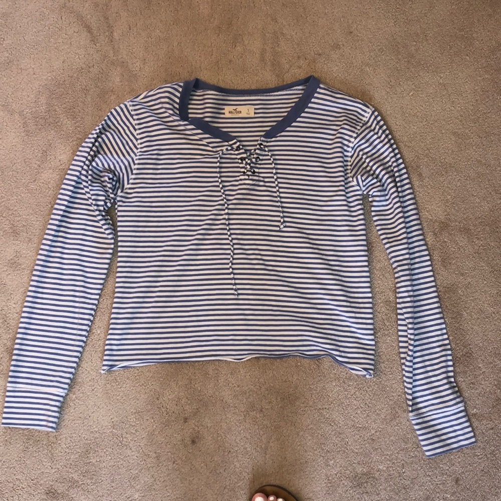 Hollister striped top